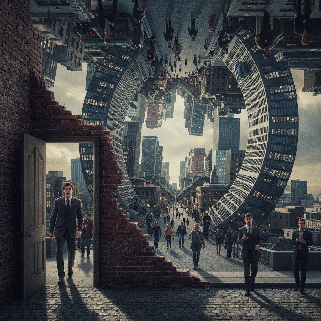 An impossible world, built without a camera