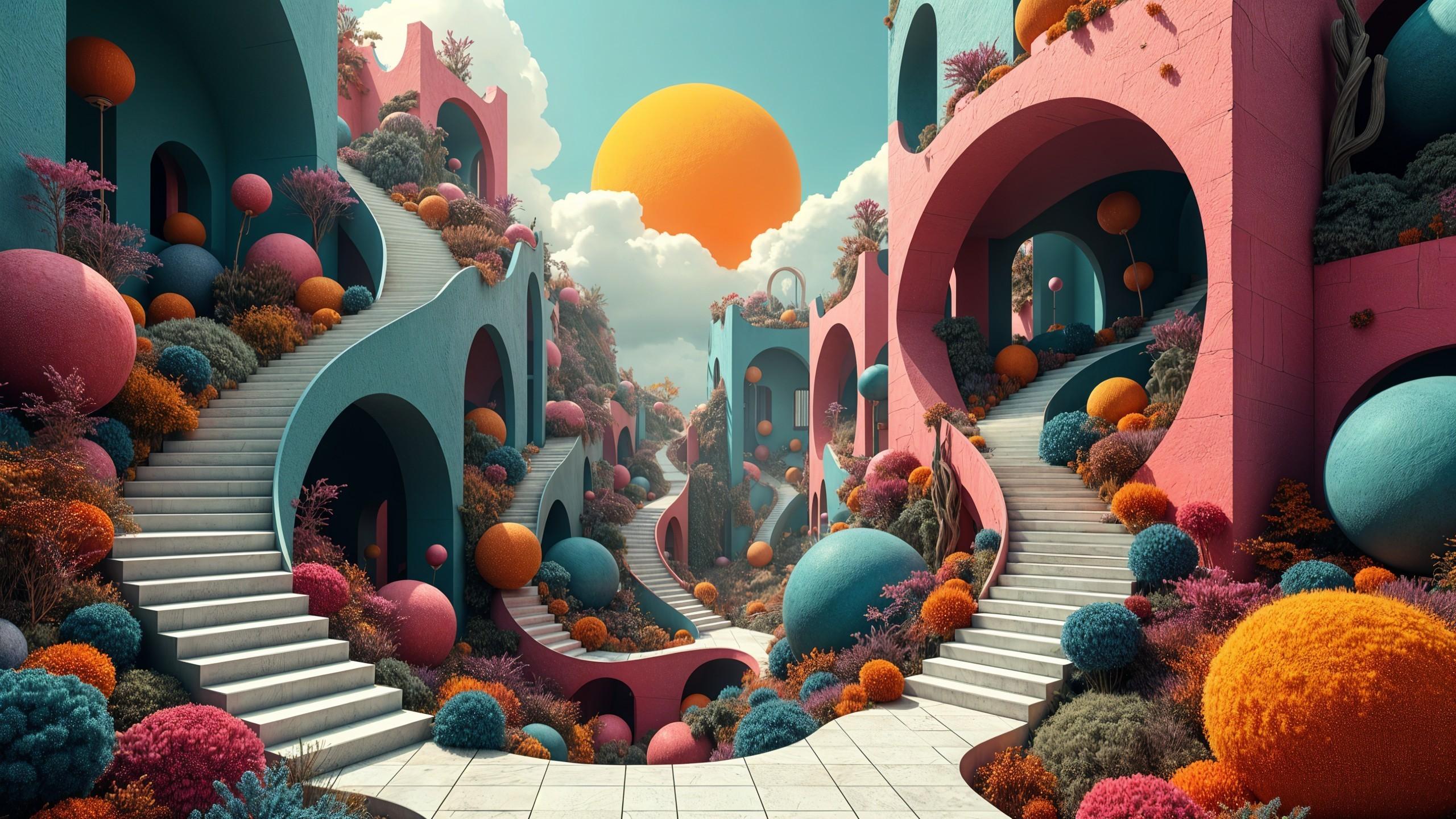 A world built without a camera