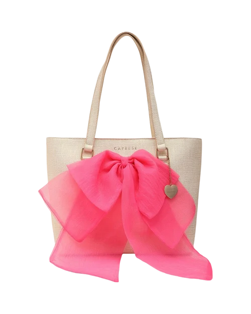 Caprese tote with scarf